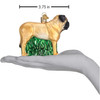 Old World Christmas Blown Glass Ornament for Christmas Tree, English Mastiff