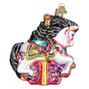 Old World Christmas Glass Blown Ornament, Carousel Horse (With OWC Gift Box)