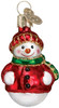 Old World Christmas Mini Snowman Set of 6 Glass Blown Ornaments