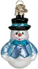 Old World Christmas Mini Snowman Set of 6 Glass Blown Ornaments