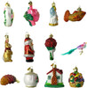 Old World Christmas Bride's Tree Glass Ornament 12 Piece Set