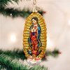 Old World Christmas Glass Blown Ornament for Christmas Tree, Our Lady Of Guadalupe