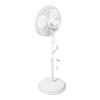 HomePointe Oscillating Pedestal Fan with Adjustable Height & 3 Speeds, White, 16" HomePointe Oscillating Pedestal Fan with Adjustable Height & 3 Speeds, White, 16"