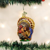 Old World Christmas Glass Blown Ornament for Christmas Tree, Tom Turkey