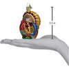 Old World Christmas Glass Blown Ornament for Christmas Tree, Tom Turkey