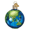 Old World Christmas Glass Blown Ornament for Christmas Tree, Planet Earth
