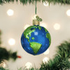 Old World Christmas Glass Blown Ornament for Christmas Tree, Planet Earth
