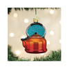 Old World Christmas Glass Blown Ornament, Tea Kettle (With OWC Gift Box)