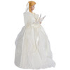 Kurt Adler Light-Up Gold and Ivory Angel Christmas Tree Topper, 10"