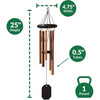 Lambright Chimes Morning Song Wind Chime, Amish Handcrafted, 25in Lambright Chimes Morning Song Wind Chime, Amish Handcrafted, 25in