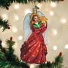 Old World Christmas Glass Blown Ornament, Radiant Angel (With OWC Gift Box)