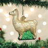 Old World Christmas Blown Glass Christmas Ornament, Llama