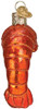 Old World Christmas Glass Blown Shrimp Ornament