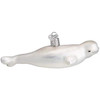 Old World Christmas Glass Blown Ornament for Christmas Tree, Beluga Whale
