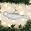 Old World Christmas Glass Blown Ornament for Christmas Tree, Beluga Whale