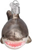 Old World Christmas Glass Blown Christmas Ornament, Great White Shark (With OWC Gift Box)