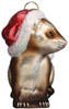 Old World Christmas Glass Blown Ornament, Christmas Ferret (With OWC Gift Box)