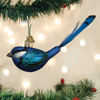 Old World Christmas Blown Glass Ornament for Christmas Tree, Fairy Wren