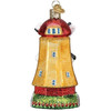 Old World Christmas Blown Glass Ornament for Christmas Tree, Windmill