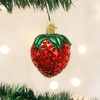 Old World Christmas Blown Glass Ornament for Tree, Summer Strawberry