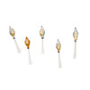 Kurt Adler Glass Clip-On Ornaments for Christmas Tree, Early Years Assorted Birds (Set of 5) Kurt Adler Glass Clip-On Ornaments for Christmas Tree, Early Years Assorted Birds (Set of 5)