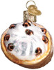 Old World Christmas Glass Blown Ornament, Cannoli (With OWC Gift Box)
