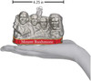 Old World Christmas Blown Glass Ornament for Christmas Tree, Mount Rushmore