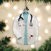 Old World Christmas Glass Blown Ornament for Christmas Tree, Doctor's Coat