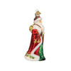 Old World Christmas Glass Blown Ornament, Father Christmas with Bells (With OWC Gift Box)