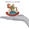 Old World Christmas Blown Glass Ornament for Christmas Tree, Rocking Horse