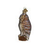 Old World Christmas Blown Glass Ornament for Christmas Tree, Vintage Wise Old Owl