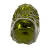 Kurt Adler Glass Ornament for Christmas Tree, Green Pickle