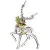 Ganz Krystals Mistletoe Christmas Figurine Collection, Reindeer, 6.25in
