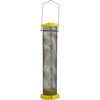 Woodlink Aluminum Finch Screen Tube Wild Bird Feeder, 1lb Seed Capacity