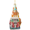 Kurt Adler 5-Inch Venice Cityscape Glass Ornament
