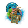 Kurt Adler Hollywood Nutcracker with Sea Turtle Hat, 11-Inch