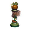 Kurt Adler Hollywood Nutcrackers, Irish Nutcracker with Pot of Gold Hat, 12"