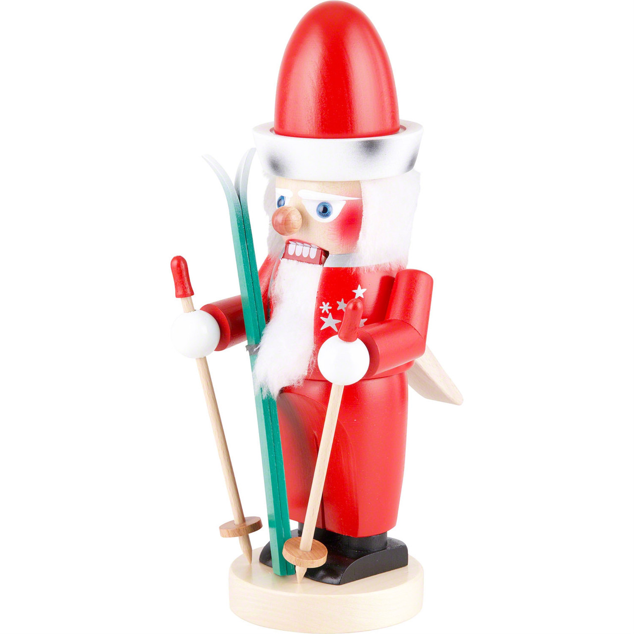 Santa on his Sled - German Nutcracker - Thumbnail 3
