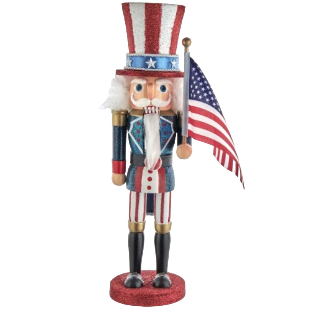 Kurt Adler Hollywood Uncle Sam Nutcracker