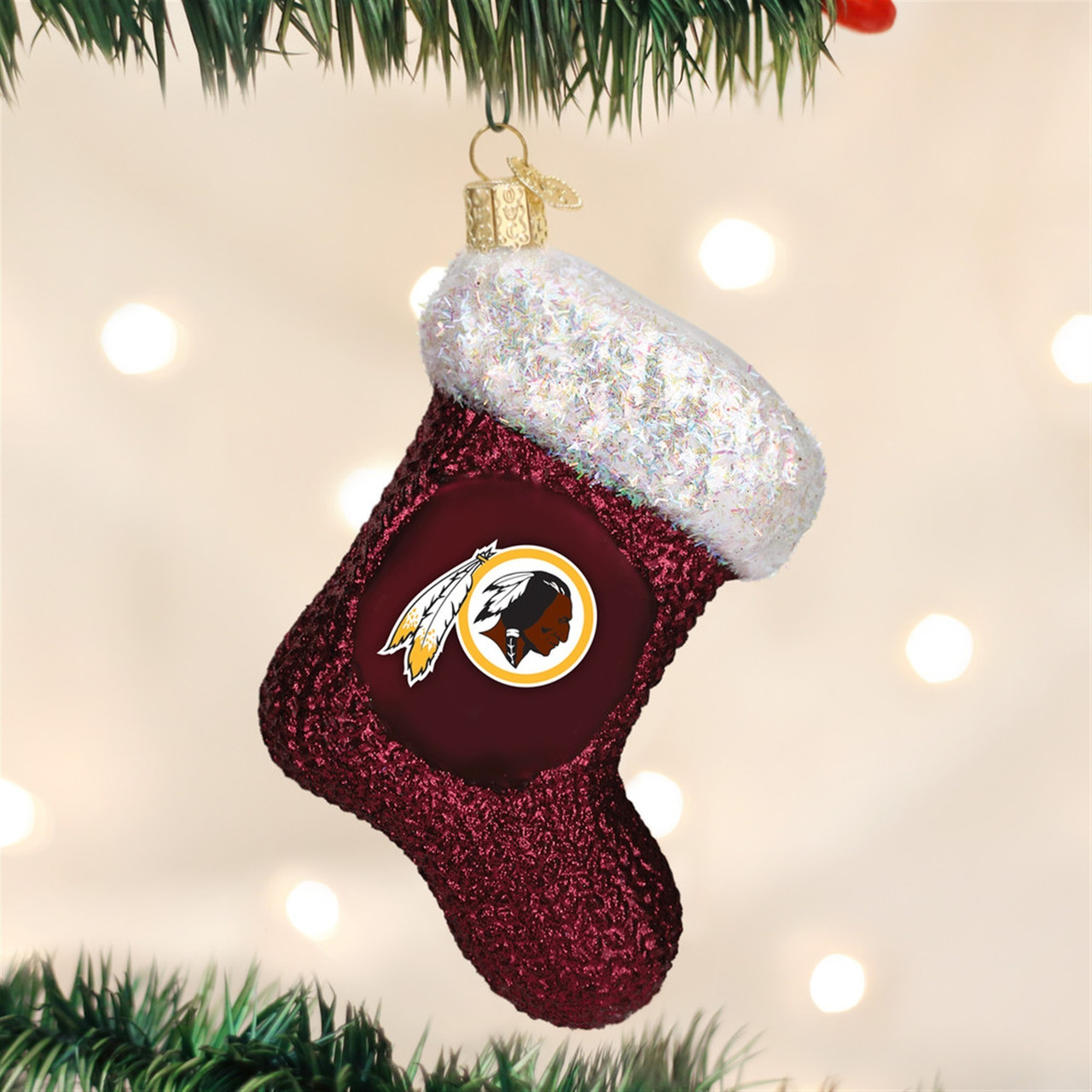 Old World Christmas Washington Redskins 