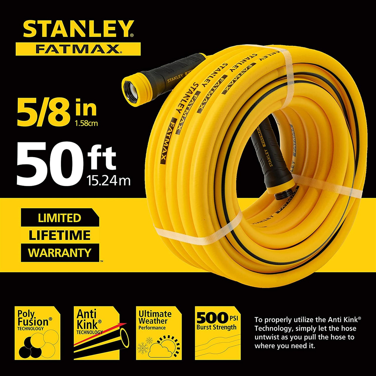 Stanley FATMAX Professional Grade Water Hose - Thumbnail 2