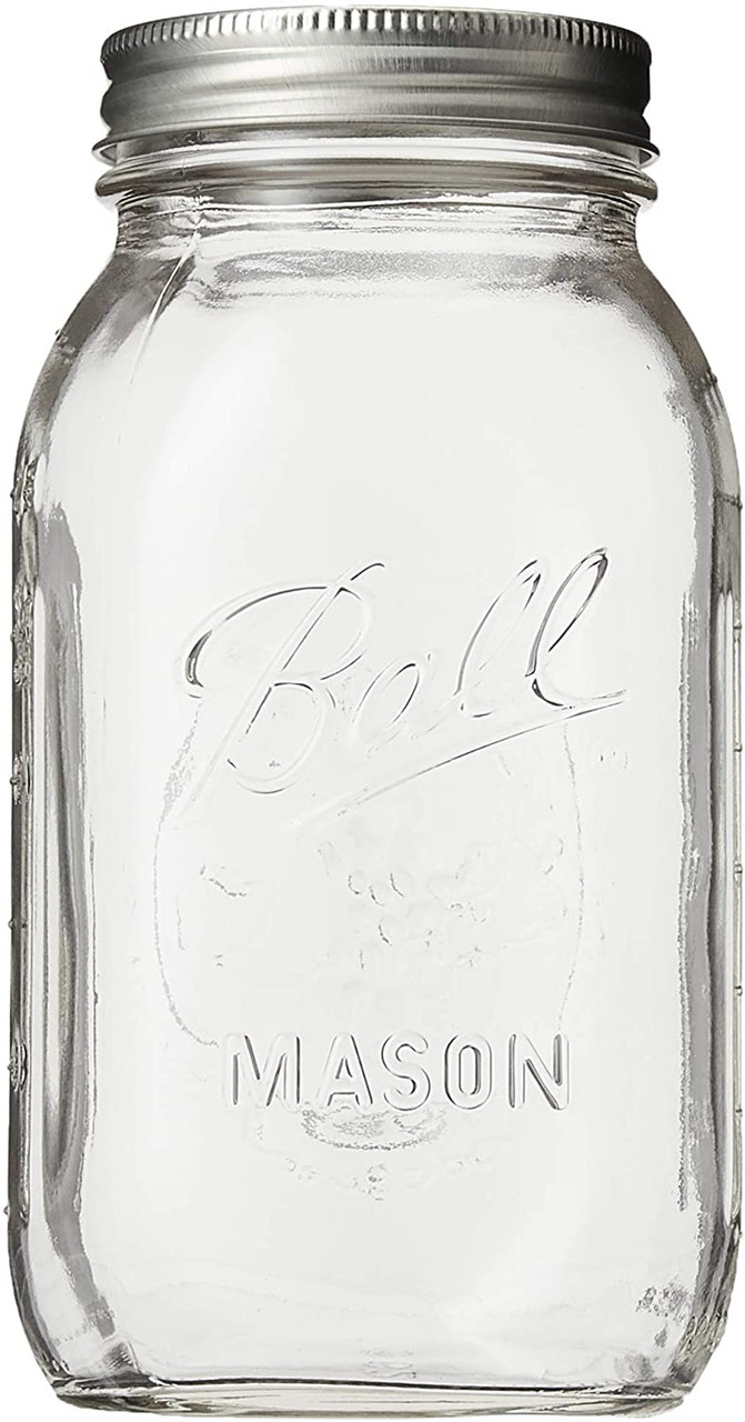 Ball Regular Mouth Canning Jar 1 Quart - Thumbnail 2