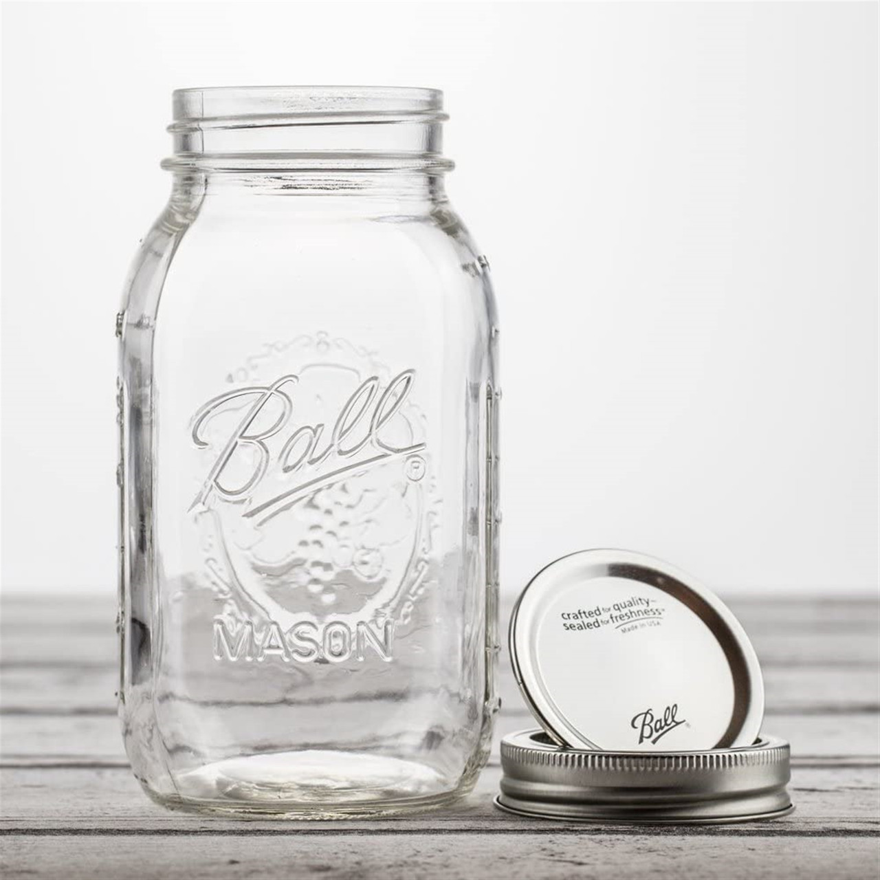 Ball Regular Mouth Canning Jar 1 Quart