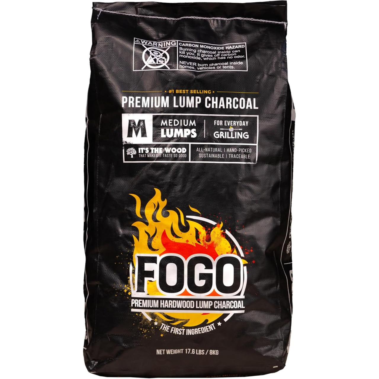 Fogo Hardwood Lump Charcoal - Thumbnail 2