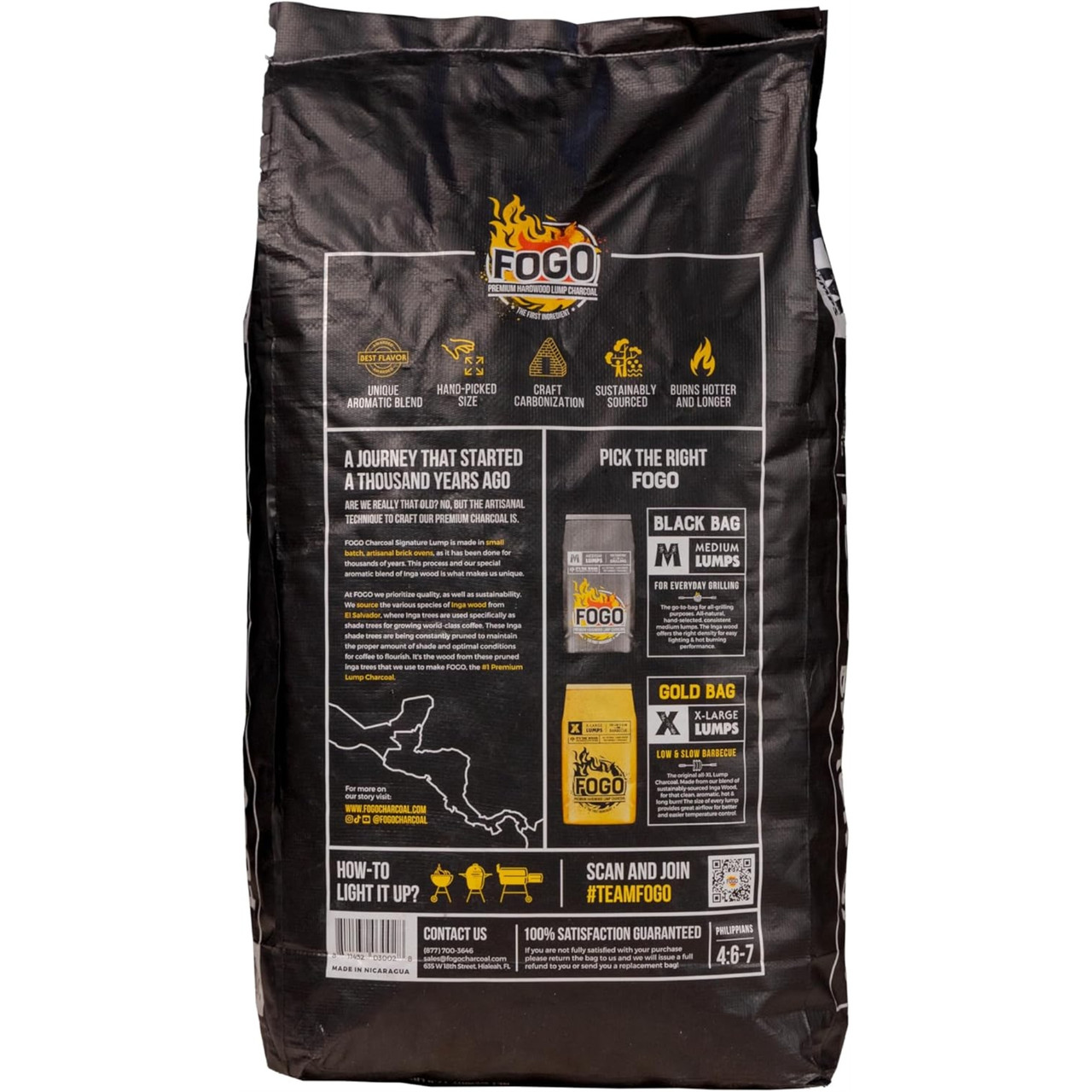 Fogo Hardwood Lump Charcoal
