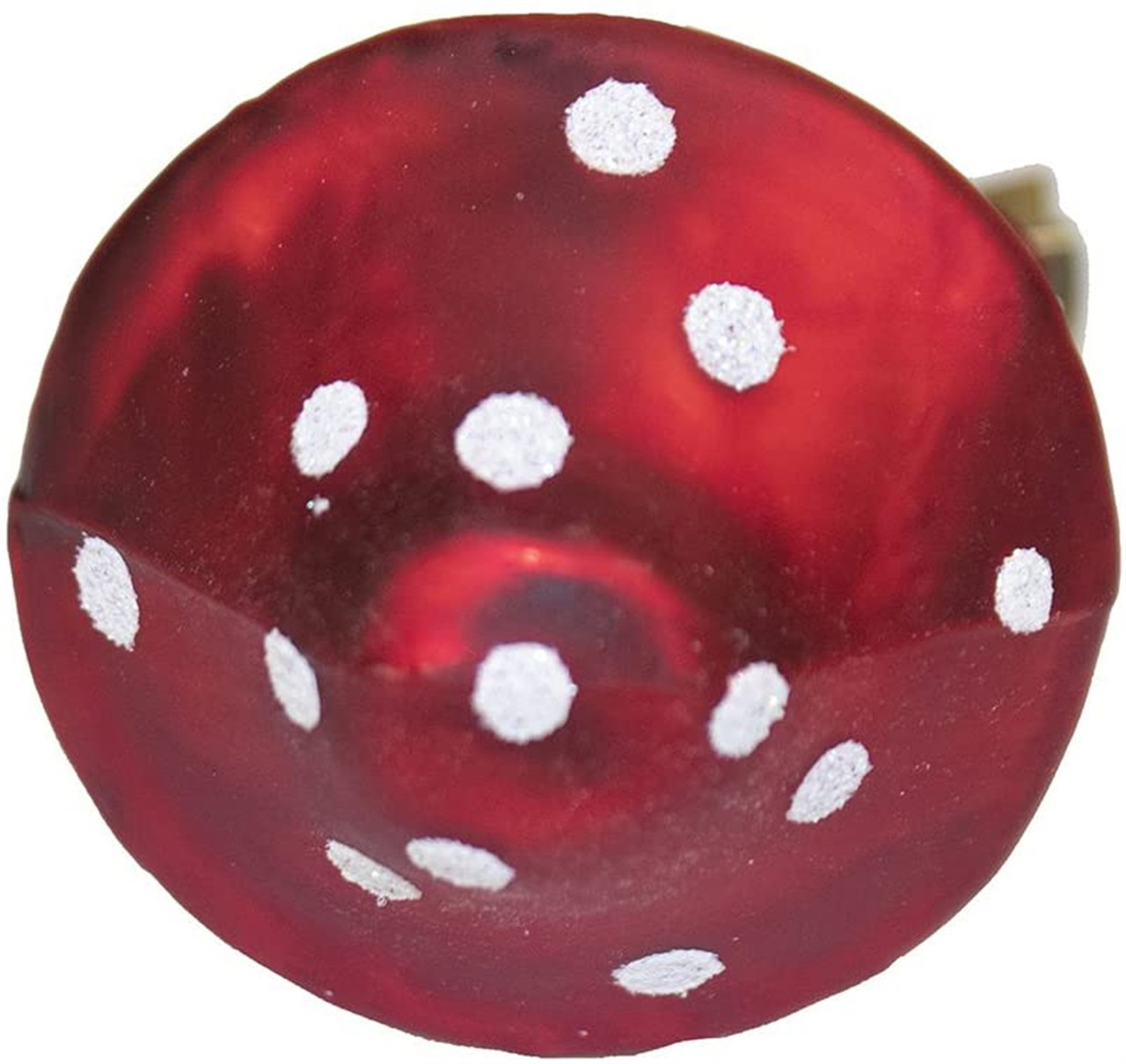 Kurt Adler Mushroom Clip-On Glass Ornaments - Thumbnail 4
