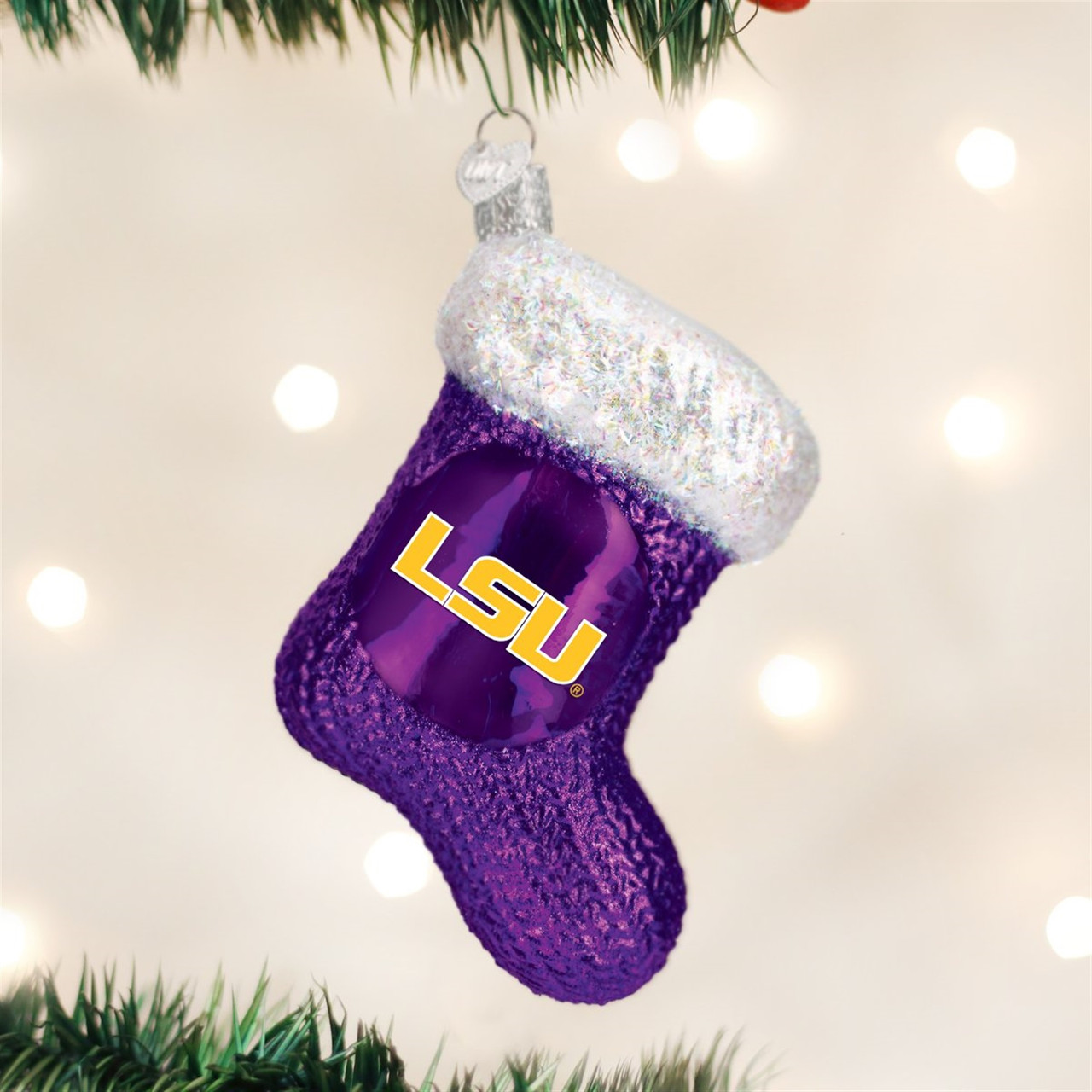 lsu santa hat