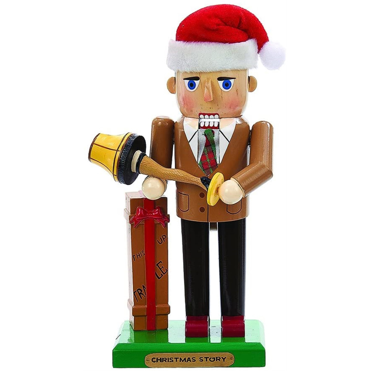 A Christmas Story Mr. Parker with Leg Lamp Nutcracker - Thumbnail 3
