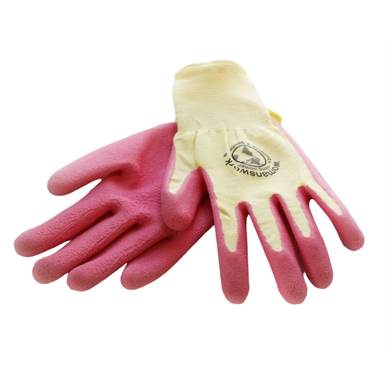 Womanswork Gardening Protective Weeding Gloves, Pink, Large