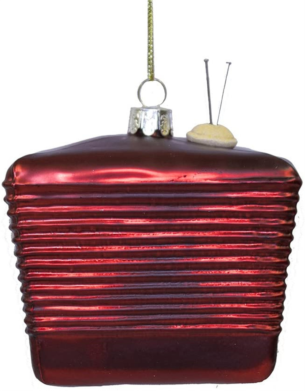 I Love Lucy - Santa Glass TV Ornament - Thumbnail 3